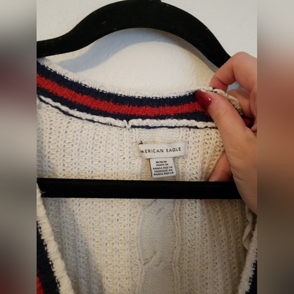 American Eagle Collegiate Oversized Cardigan | Size: M - Picture 2 of 4
